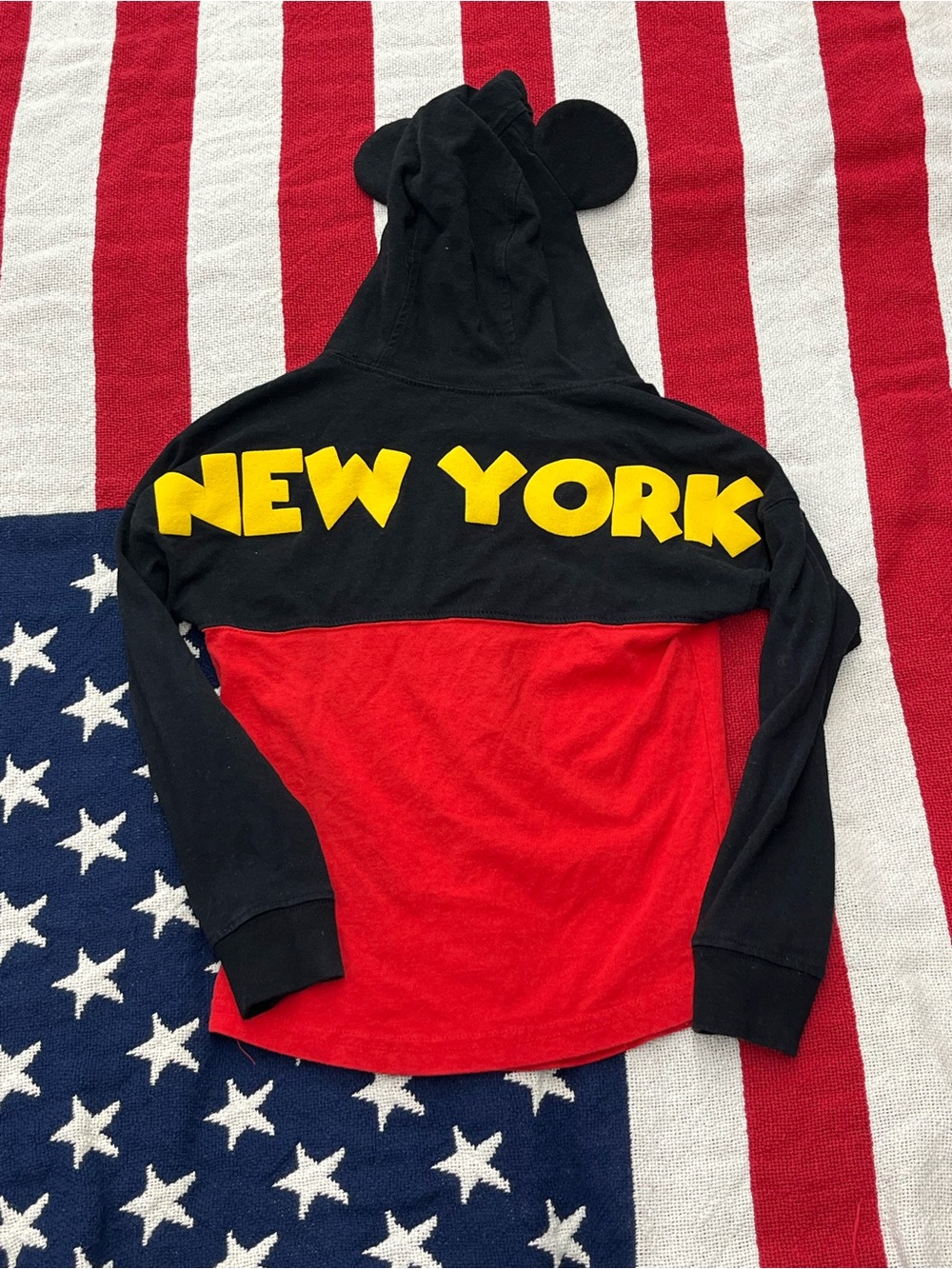 Spirit Jersey Disney Mickey Mouse New York Hoodie Size XS 4